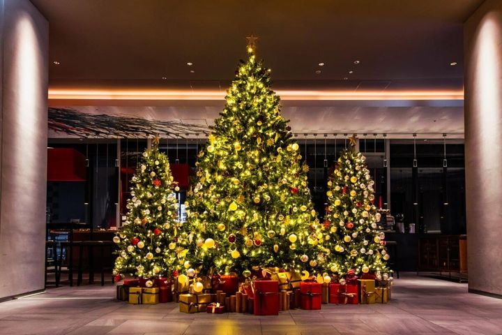 ロビークリスマス装飾イメージ