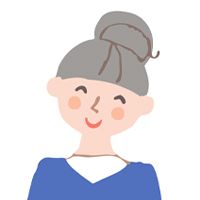 吹き出しの人物イメージ