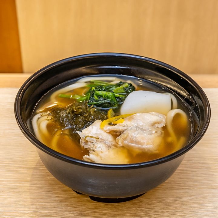 国産天然ふぐ出汁うどん