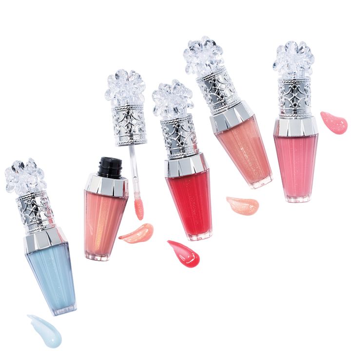 ジルスチュアート クリスタルブルーム リップブーケ セラム 右から：13、14、15、114、115