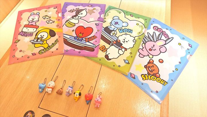 くら寿司×「BT21」の特製グッズ