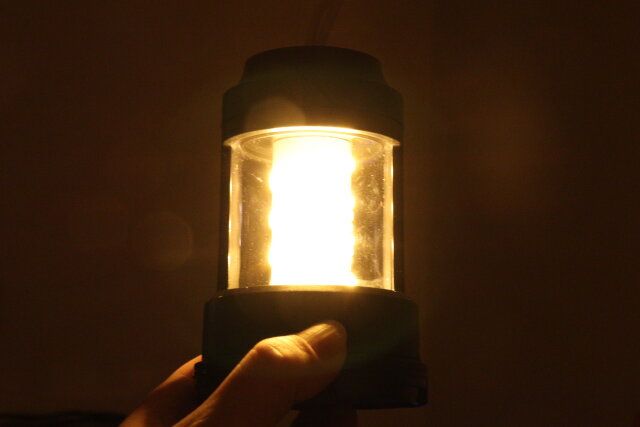 COBランタン スパイラル 弱点灯