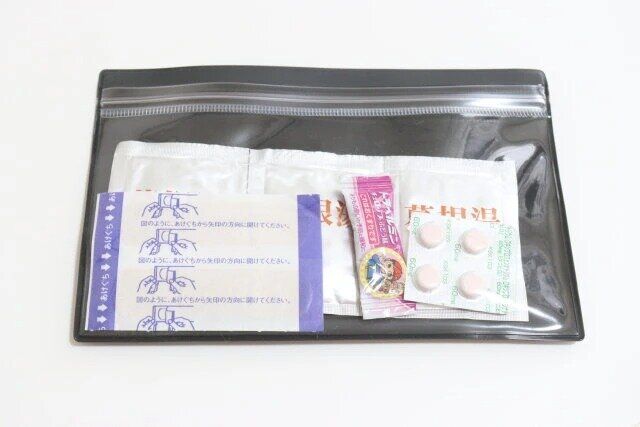 無印良品の常備薬を入れられる片面クリアケース