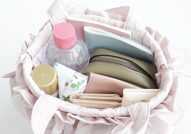 宝島社ピンクマニアバッグ収納力