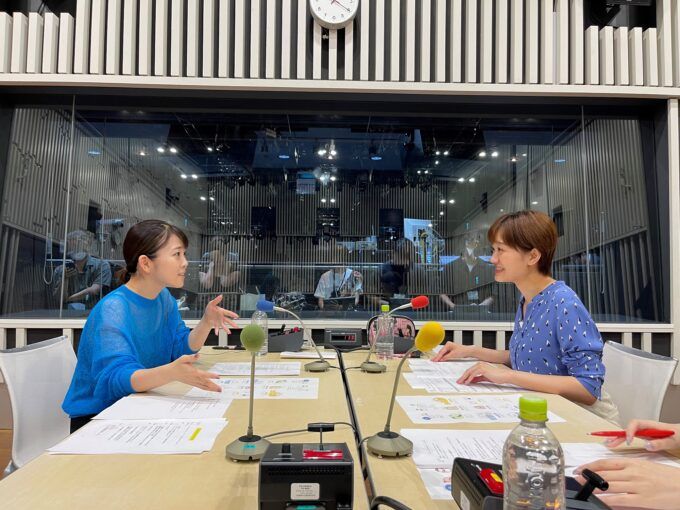 福圓美里、新行市佳アナウンサー