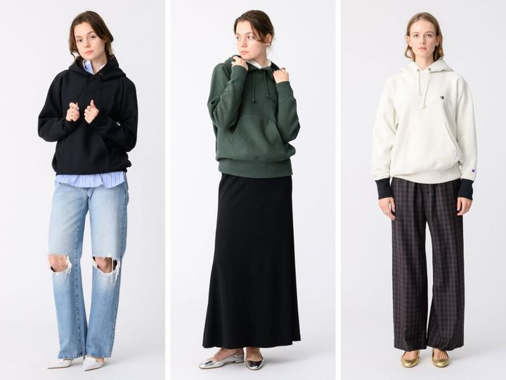 画像: 様々なスタイリングに応用できる別注フーディ。 出典：ロンハーマン