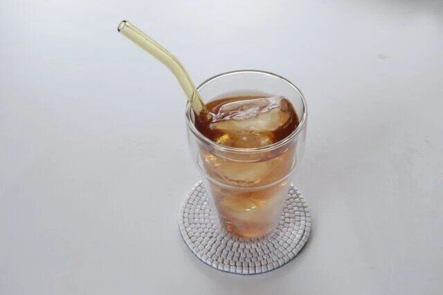 ダイソーのおしゃれなガラスストロー