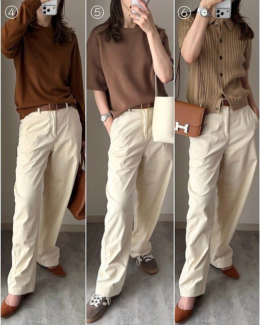 ユニクロのコーデュロイカーブパンツのコーデ2