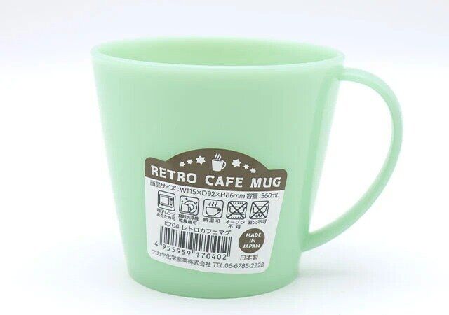 ダイソー レトロカフェマグ パッケージ