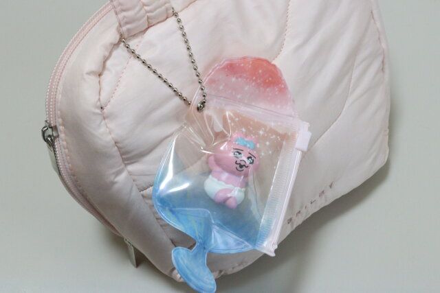 ダイソー スライダーケース（かき氷） 使用例 バッグ