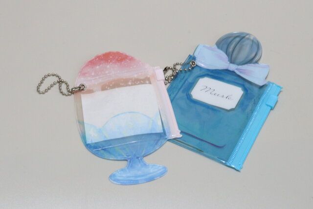 ダイソー スライダーケース（かき氷） スライダーケース（香水）