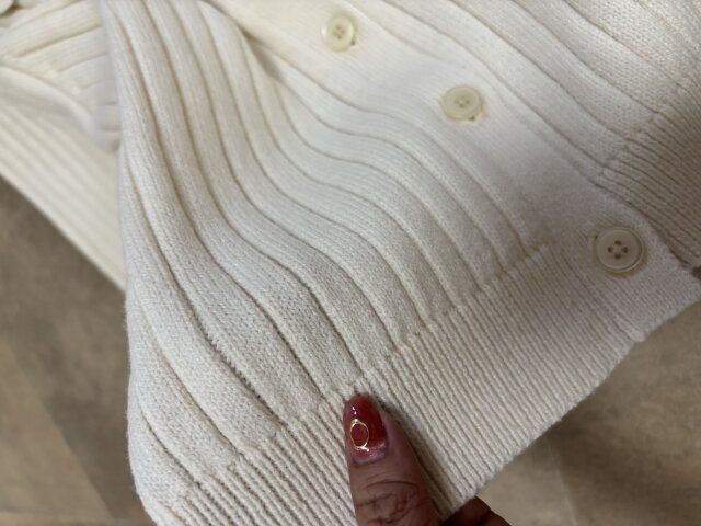 目の詰まったしっかりとした少し厚手の生地