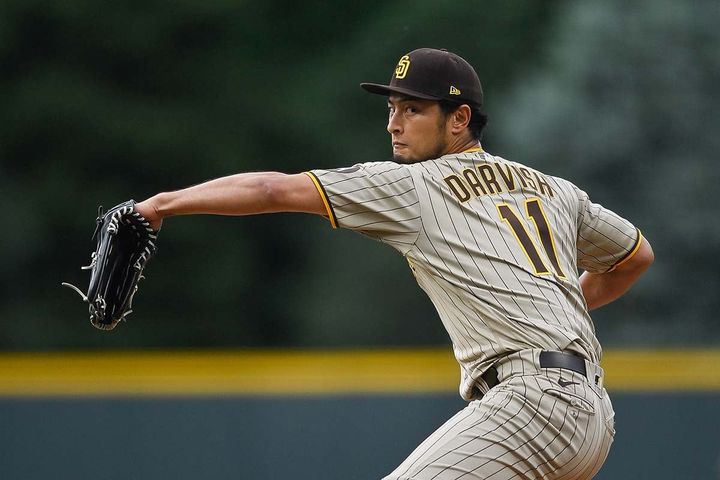 パドレスのダルビッシュ有（C）Getty Images