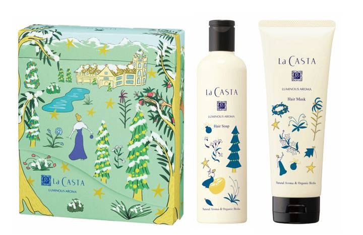【La CASTA】2つの香りを楽しむヘアケアコフレ Holiday Collection 2025が10月29日発売