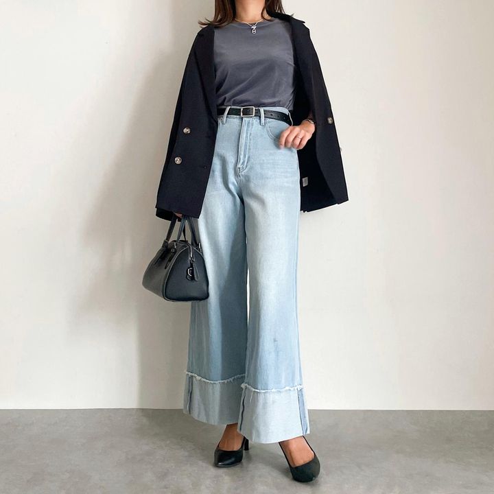 画像: 着回しコーデ①