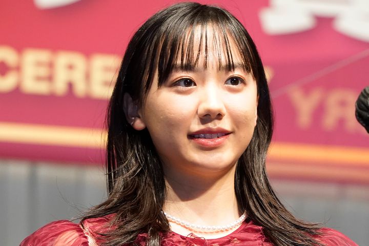 芦田愛菜さん（2022年1月13日、時事通信フォト）