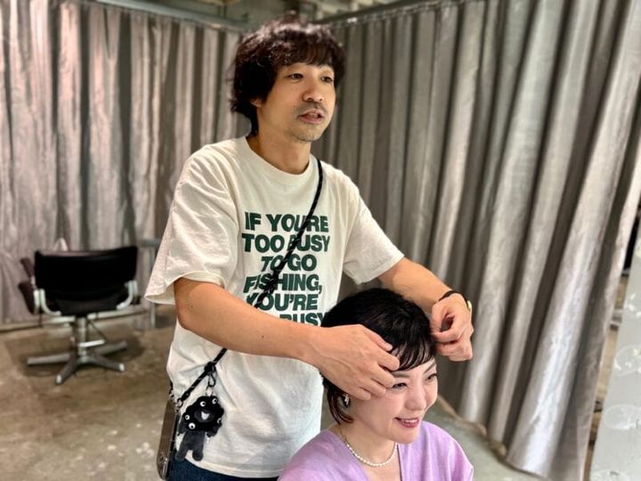ヘアメイク原さんのヘアブロー＆セット術13