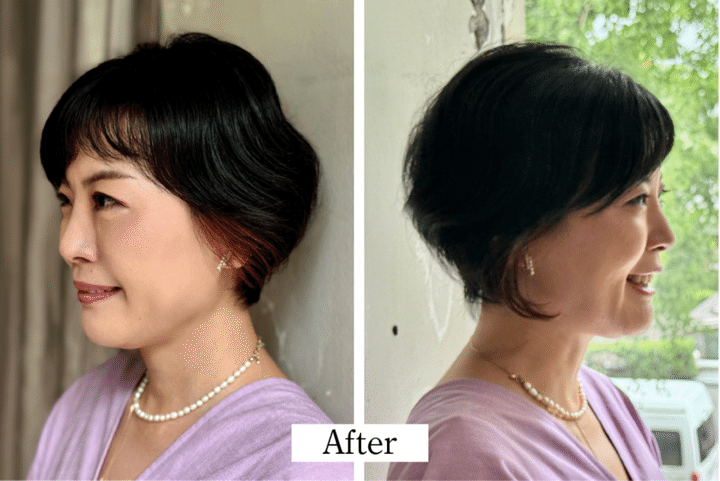 ヘアメイク原さんのヘアブロー＆セット術14