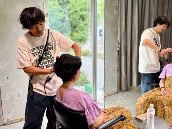 ヘアメイク原さんのヘアブロー＆セット術03