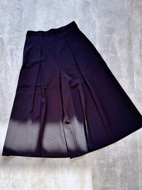 GU ドレープキュロッツQ BLACK