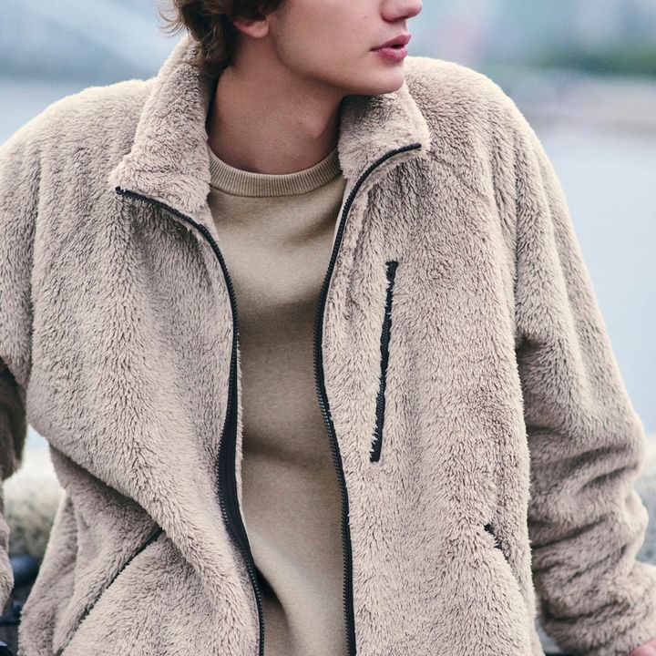 フリースジャケット ¥4,990