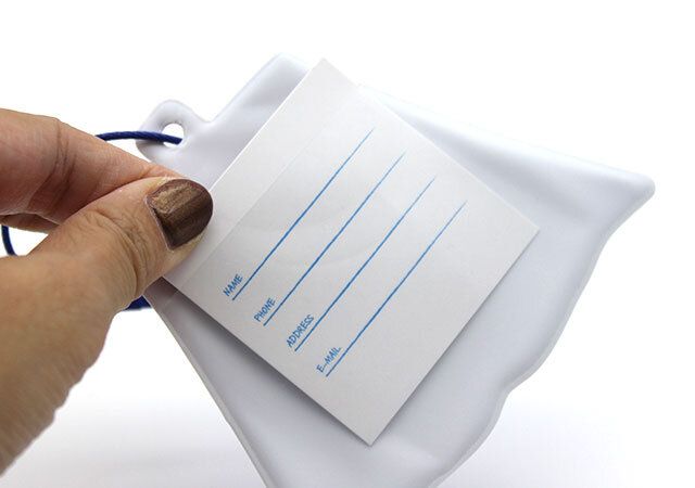 ダイソー ネームタグ（山） タグ 個人情報