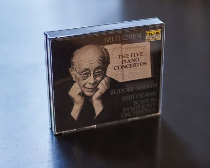 小澤さんがボストン交響楽団を指揮した『ベートーヴェン ピアノ協奏曲全集』