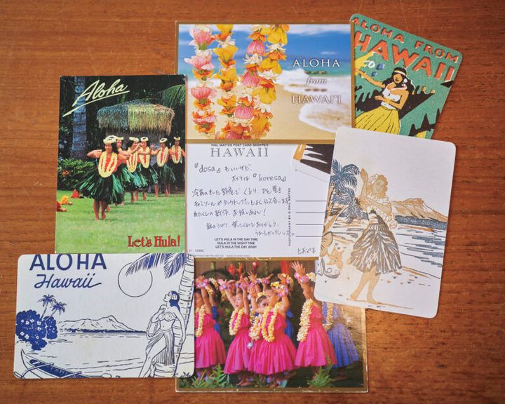 岡戸さんの盟友である、故・遠山こずえさんからのハガキ