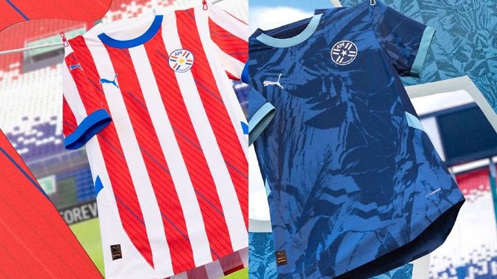 日本代表と対戦するパラグアイの最新ユニフォームをご紹介