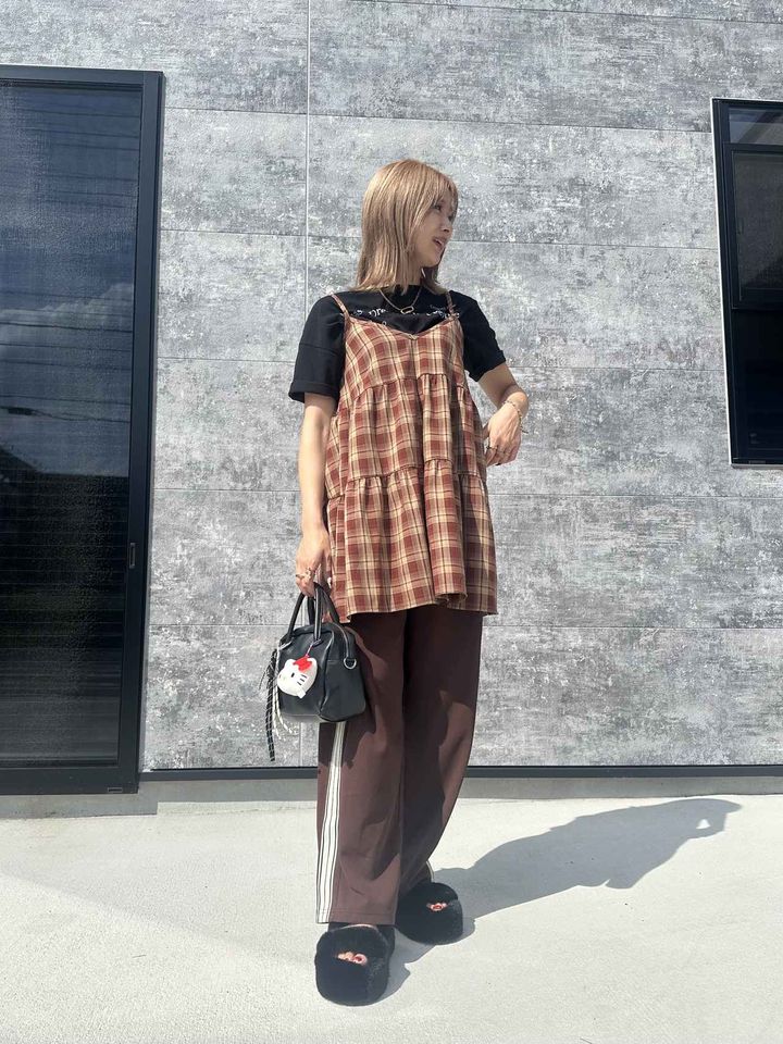 画像: 【coca】ラインパンツ1