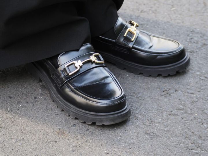 ザラキッズのローファー