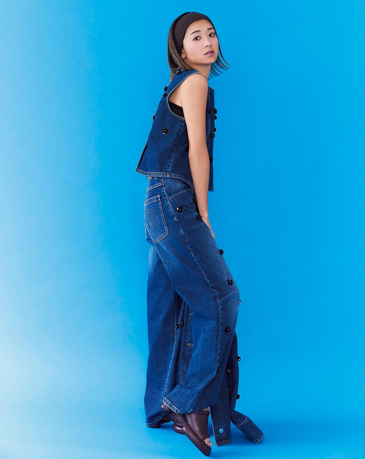 みちょぱ デニム