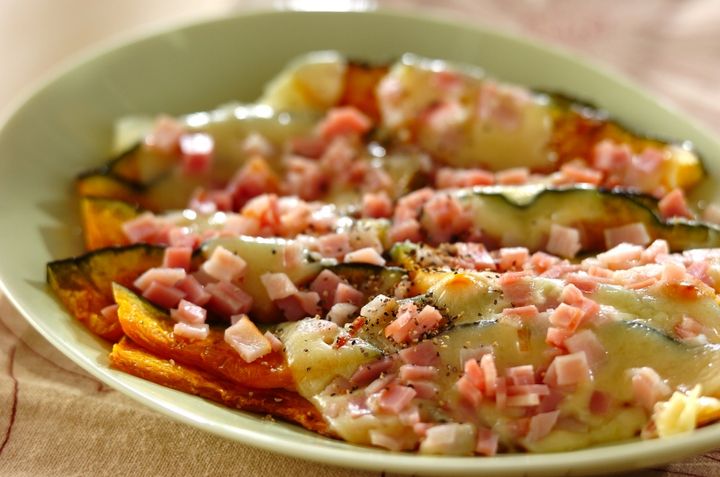 カボチャのチーズ焼き