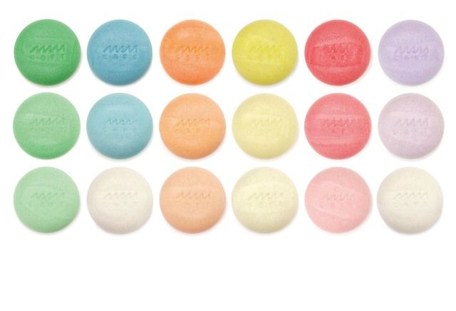 色とりどりのスープ最中