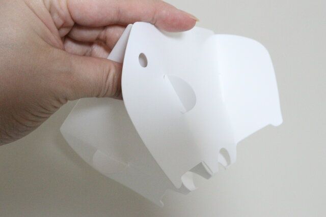 セリアの折りたたみドリッパー5