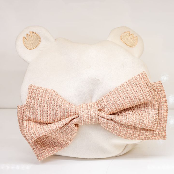 リボン付きベレー帽（ルーナ）