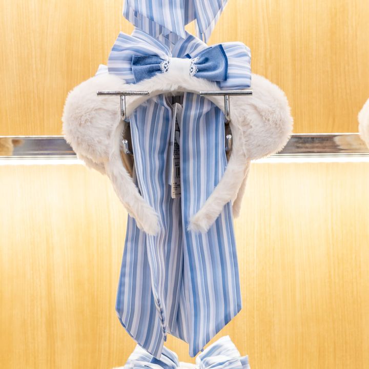 カチューシャリボンベア（ホワイト）