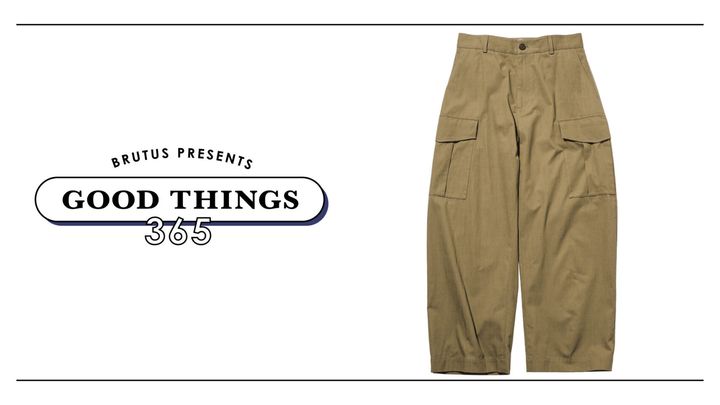 〈スタジオ ニコルソン〉のカーゴパンツ