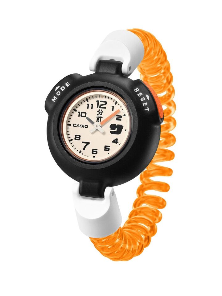 カシオ計算機から、設定温度100℃までのサウナで使用*でき、12分計機能を備えたサウナー専用腕時計“サ時計”「SAN-100H」を10月17日よりリリースする。