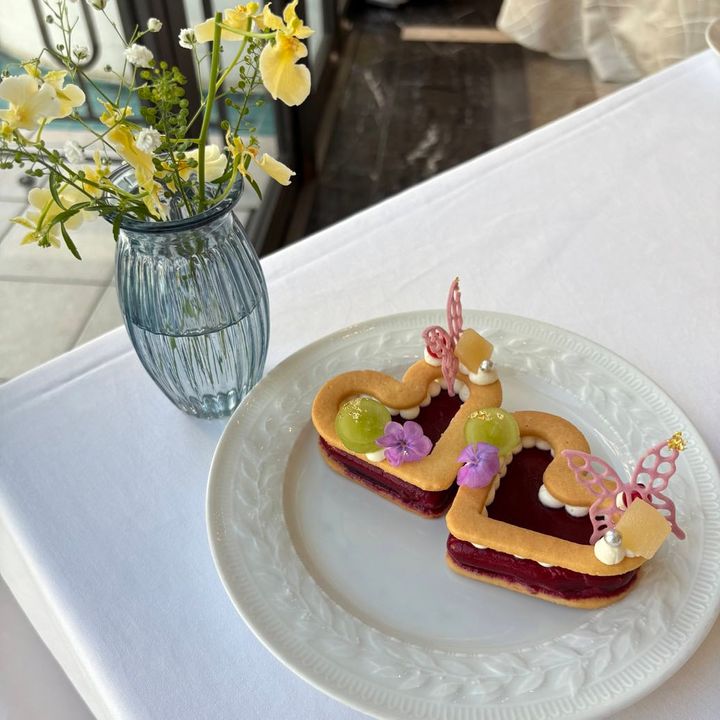 ぶどうと栗のパープルアフタヌーンティー～princess purple～