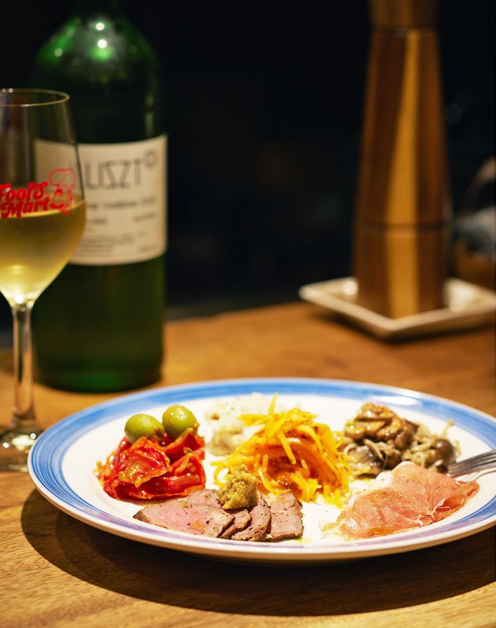 溝の口『BACARO』の「前菜盛り合わせ」