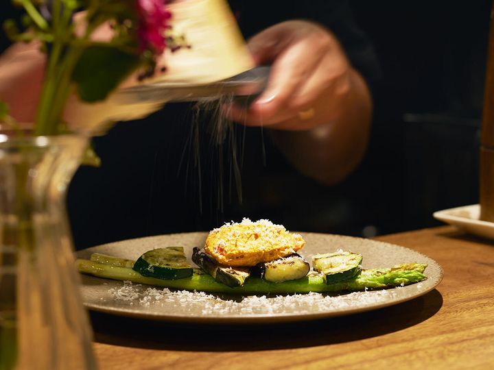 溝の口『BACARO』の「アスパラグリル」