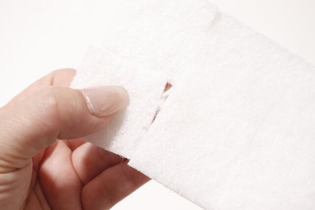 ダイソーの18カット分の水で泡立つ不織布クリーナー（洗剤付）