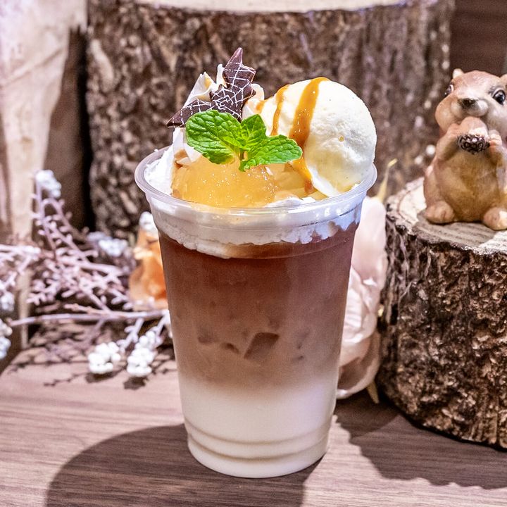 アップルキャラメルミルクティー