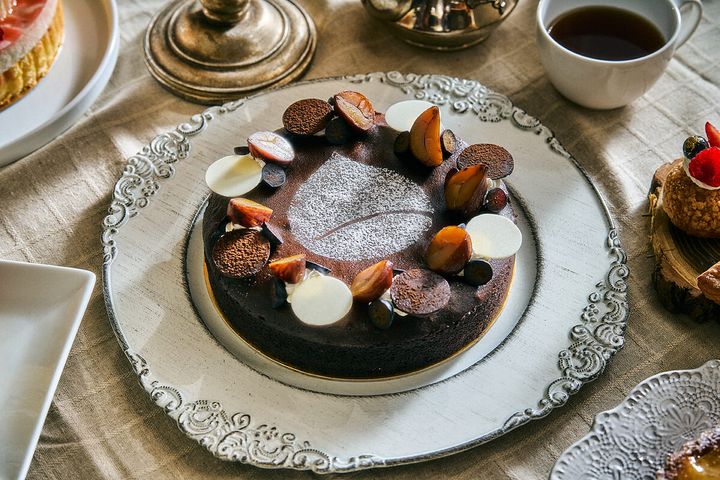 栗のガトーショコラ