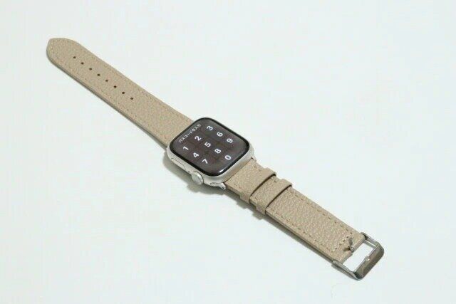 ダイソー アップルウォッチバンド（合皮、38／40／41mm） 使用例