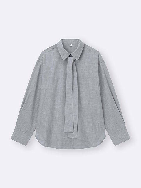 GUのボウタイシャツ