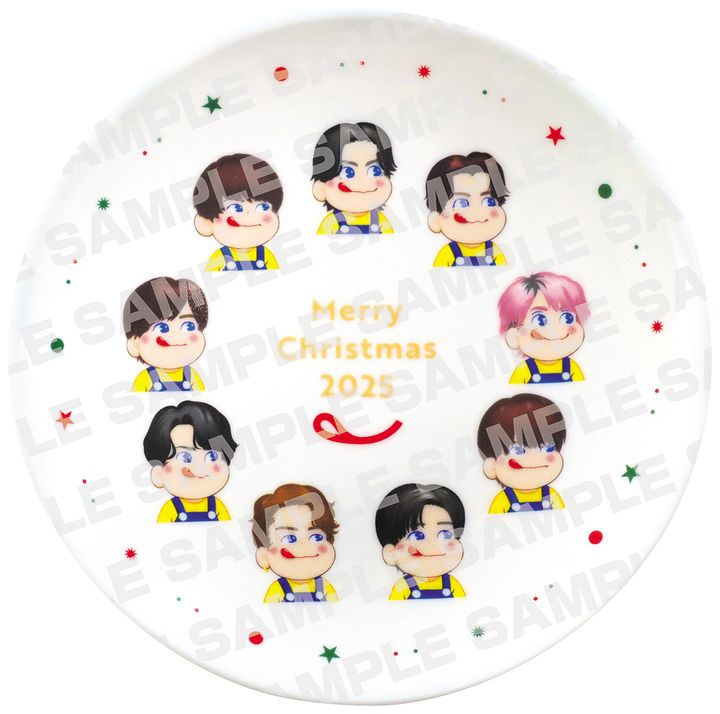 FUJIYA×Snow Man オリジナルクリスマスプレート