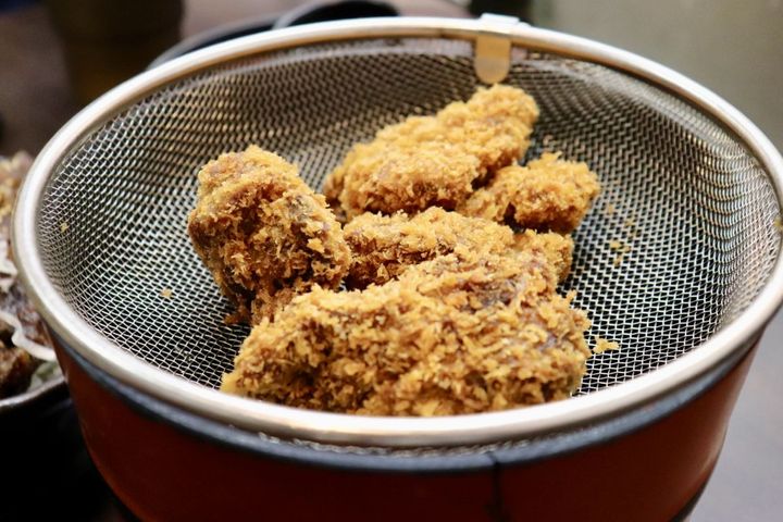 揚げたてがすぐ食べられるトロまぐろカツ