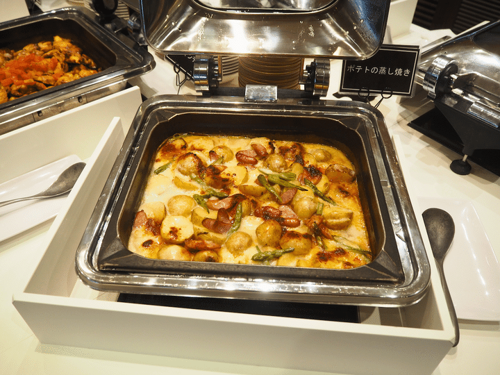 ポテトの蒸し焼き